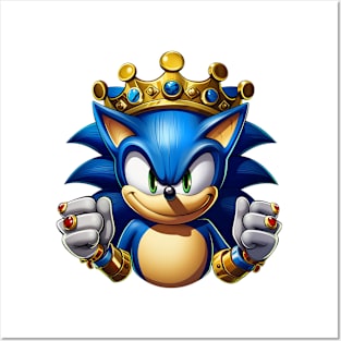 sonic king Posters and Art